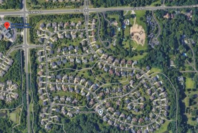 Brooklane Golf Course - Aerial Map